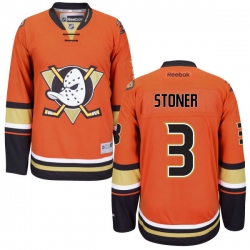 Clayton Stoner Youth Reebok Anaheim Ducks Authentic Orange Alternate Jersey