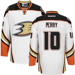 Corey Perry Youth Reebok Anaheim Ducks Authentic White Away NHL Jersey