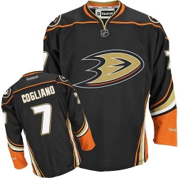 Andrew Cogliano Reebok Anaheim Ducks Authentic Black Home NHL Jersey