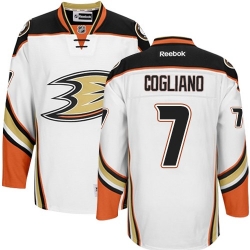 Andrew Cogliano Reebok Anaheim Ducks Authentic White Away NHL Jersey