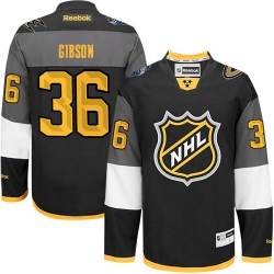 John Gibson Reebok Anaheim Ducks Premier Black 2016 All Star NHL Jersey