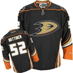 Julius Nattinen Reebok Anaheim Ducks Authentic Black Home NHL Jersey