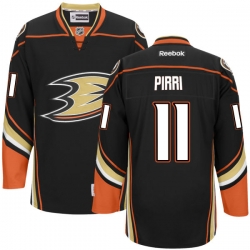 Brandon Pirri Reebok Anaheim Ducks Premier Black Team Color Jersey