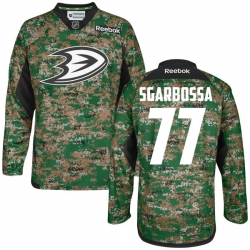 Michael Sgarbossa Reebok Anaheim Ducks Authentic Camo Digital Veteran's Day Practice Jersey