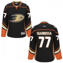 Michael Sgarbossa Women's Reebok Anaheim Ducks Authentic Black Jersey