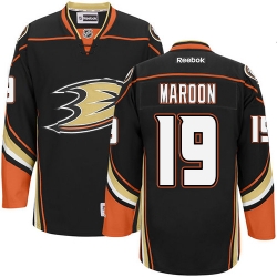 Patrick Maroon Reebok Anaheim Ducks Authentic Black Home NHL Jersey