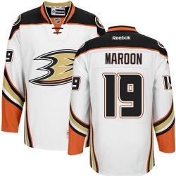 Patrick Maroon Reebok Anaheim Ducks Authentic White Away NHL Jersey