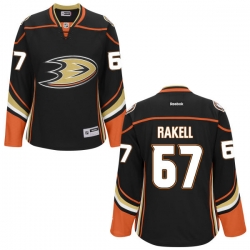 Rickard Rakell Women's Reebok Anaheim Ducks Premier Black Jersey