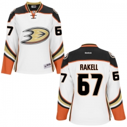 Rickard Rakell Women's Reebok Anaheim Ducks Authentic White Jersey