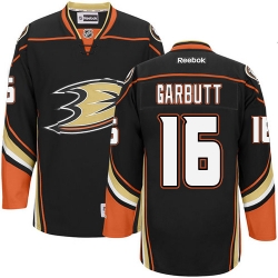 Ryan Garbutt Reebok Anaheim Ducks Authentic Black Home NHL Jersey