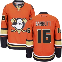 Ryan Garbutt Reebok Anaheim Ducks Authentic Orange Third NHL Jersey