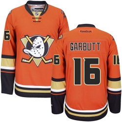 Ryan Garbutt Reebok Anaheim Ducks Premier Orange Third NHL Jersey