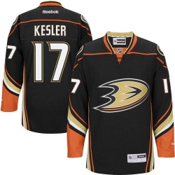 Ryan Kesler Reebok Anaheim Ducks Authentic Black Home NHL Jersey