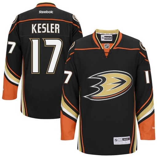 Ryan Kesler Reebok Anaheim Ducks Premier Black Home NHL Jersey