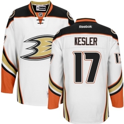 Ryan Kesler Reebok Anaheim Ducks Authentic White Away NHL Jersey