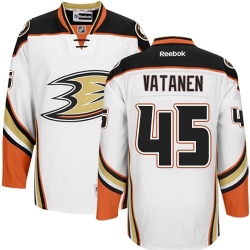 Sami Vatanen Reebok Anaheim Ducks Authentic White Away NHL Jersey