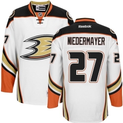 Scott Niedermayer Reebok Anaheim Ducks Premier White Away NHL Jersey