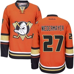 Scott Niedermayer Reebok Anaheim Ducks Premier Orange Third NHL Jersey
