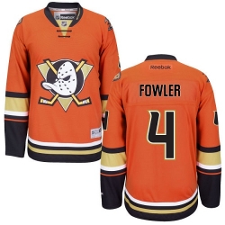 Cam Fowler Reebok Anaheim Ducks Authentic Orange Third NHL Jersey