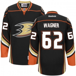Chris Wagner Reebok Anaheim Ducks Authentic Black Team Color Jersey