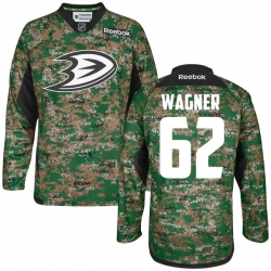 Chris Wagner Reebok Anaheim Ducks Authentic Camo Digital Veteran's Day Practice Jersey
