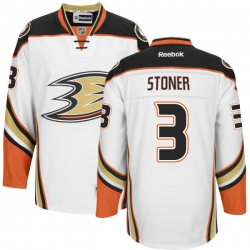 Clayton Stoner Reebok Anaheim Ducks Authentic White Jersey
