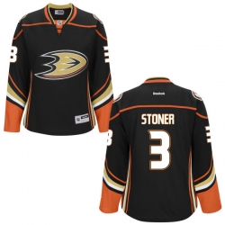 Clayton Stoner Women's Reebok Anaheim Ducks Premier Black Jersey