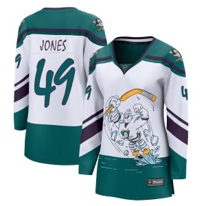 Max Jones Women's Fanatics Branded Anaheim Ducks Breakaway White 2020/21 Special Edition Jersey