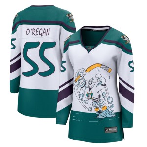 Danny O'Regan Women's Fanatics Branded Anaheim Ducks Breakaway White 2020/21 Special Edition Jersey