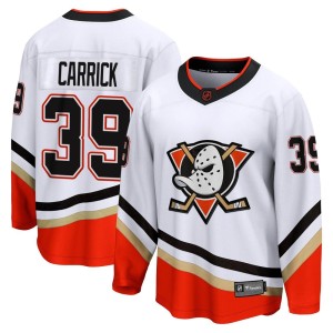 Sam Carrick Men's Fanatics Branded Anaheim Ducks Breakaway White Special Edition 2.0 Jersey