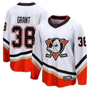 Derek Grant Men's Fanatics Branded Anaheim Ducks Breakaway White Special Edition 2.0 Jersey