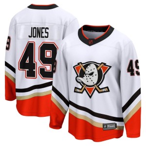 Max Jones Men's Fanatics Branded Anaheim Ducks Breakaway White Special Edition 2.0 Jersey