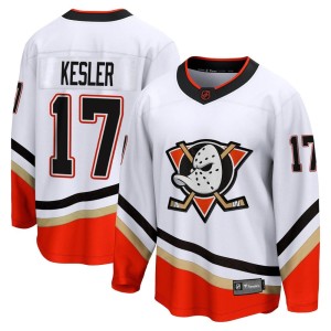 Ryan Kesler Men's Fanatics Branded Anaheim Ducks Breakaway White Special Edition 2.0 Jersey