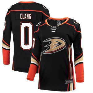 Calle Clang Women's Fanatics Branded Anaheim Ducks Breakaway Black Home Jersey