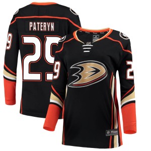 Greg Pateryn Women's Fanatics Branded Anaheim Ducks Breakaway Black Home Jersey