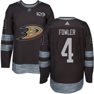 Cam Fowler Youth Anaheim Ducks Authentic Black 1917-2017 100th Anniversary Jersey