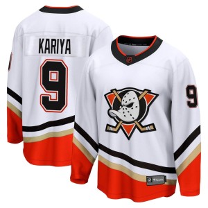 Paul Kariya Youth Fanatics Branded Anaheim Ducks Breakaway White Special Edition 2.0 Jersey