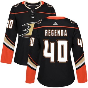 Pavol Regenda Women's Adidas Anaheim Ducks Authentic Black Home Jersey