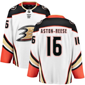 Zach Aston-Reese Men's Fanatics Branded Anaheim Ducks Breakaway White Away Jersey