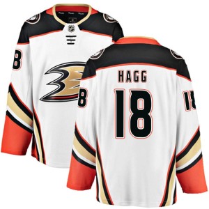 Robert Hagg Men's Fanatics Branded Anaheim Ducks Breakaway White Away Jersey