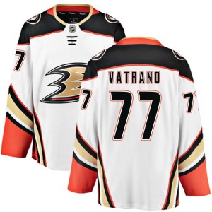 Frank Vatrano Men's Fanatics Branded Anaheim Ducks Breakaway White Away Jersey