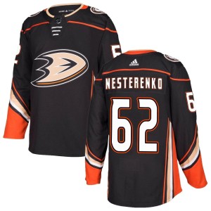 Nikita Nesterenko Youth Adidas Anaheim Ducks Authentic Black Home Jersey