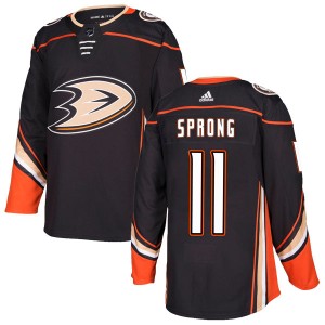 Daniel Sprong Youth Adidas Anaheim Ducks Authentic Black Home Jersey