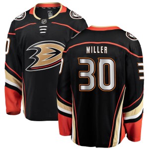 Ryan Miller Men's Fanatics Branded Anaheim Ducks Authentic Black Home Jersey