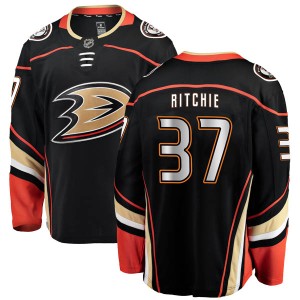 Nick Ritchie Men's Fanatics Branded Anaheim Ducks Authentic Black Home Jersey