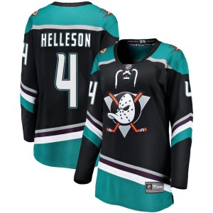 Drew Helleson Women's Fanatics Branded Anaheim Ducks Breakaway Black Alternate Jersey