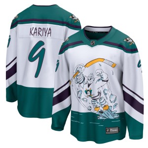 Paul Kariya Youth Fanatics Branded Anaheim Ducks Breakaway White 2020/21 Special Edition Jersey