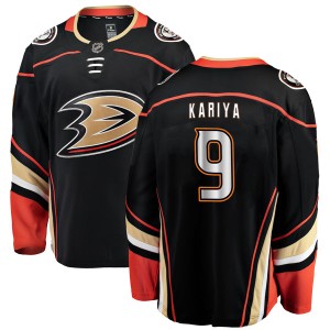 Paul Kariya Youth Fanatics Branded Anaheim Ducks Authentic Black Home Jersey