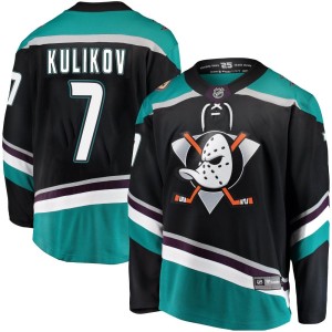 Dmitry Kulikov Youth Fanatics Branded Anaheim Ducks Breakaway Black Alternate Jersey