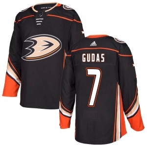 Radko Gudas Men's Adidas Anaheim Ducks Authentic Black Home Jersey